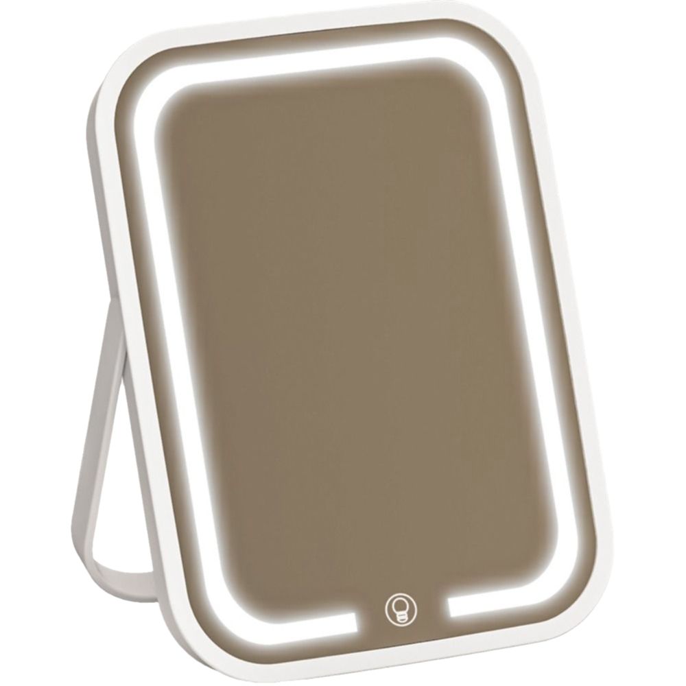 High Definition Rechargeable Makeup Mirror Touch Control Hanging Makeup Mirror Bedroom