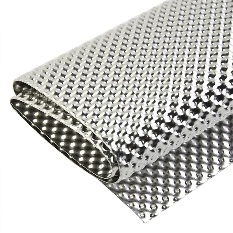 Heat Shield 300mm x 500mm Exhausts Electrical Engine Car Tool Accessories Turbo Manifold Embossed Aluminium Heat Insulation Plat