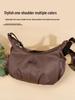 Trendy Women's Nylon Cloud Dumpling Crossbody Shoulder Bag - Large Capacity Casual Design