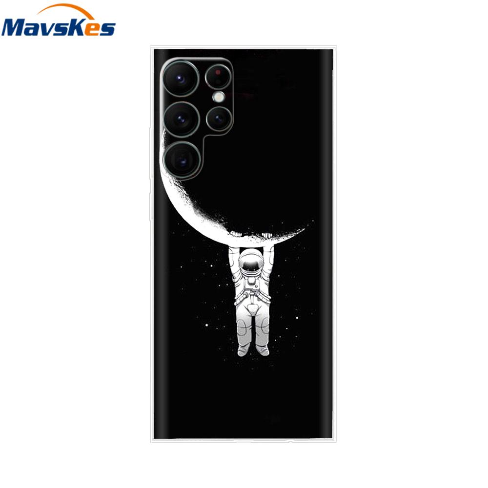 For Samsung Galaxy S22 Ultra Case Silicone Soft Clear Bumper Back Cover For Samsung S22 Ultra Cases For Samsung S22 Ultra Fundas