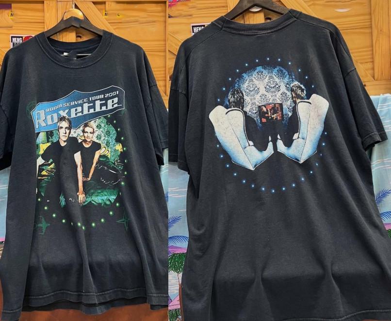 Vintage Roxette Band Gifts Unisex T-Shirt All Size S-5XL GE452 Unisex T-Shirt L