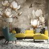3d Photo Wallpaper Vintage Flowers Murals Living Room Bedroom Home Decor Wall Paper