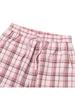 Kirsh Mellow Cheek Check Pajama Pants [Pink]