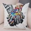Home Decor Abstract Street Art Animal Cushion Cover Graffiti Gamepad Sofa