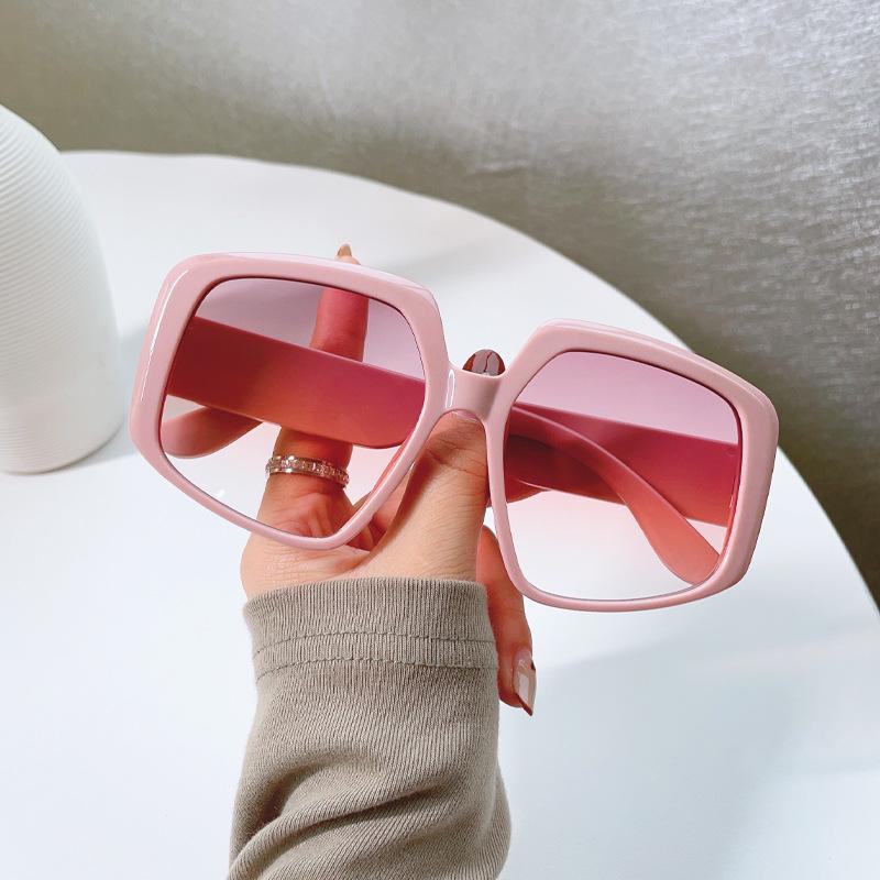 

JYL TS Plain Frame Sunglasses Women UV Protection Fashion 97121 A-9835 колір морської хвилі
