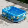 1PC Inflatable Outdoor Pool, Durable PVC Material,  Multiple Components for Outdoor bathtub Backyard Fun and Family Gatherings