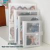 Card Album for Photos, Business Cards, Tickets - Frosted Transparent, 3-6 Inch Sizes