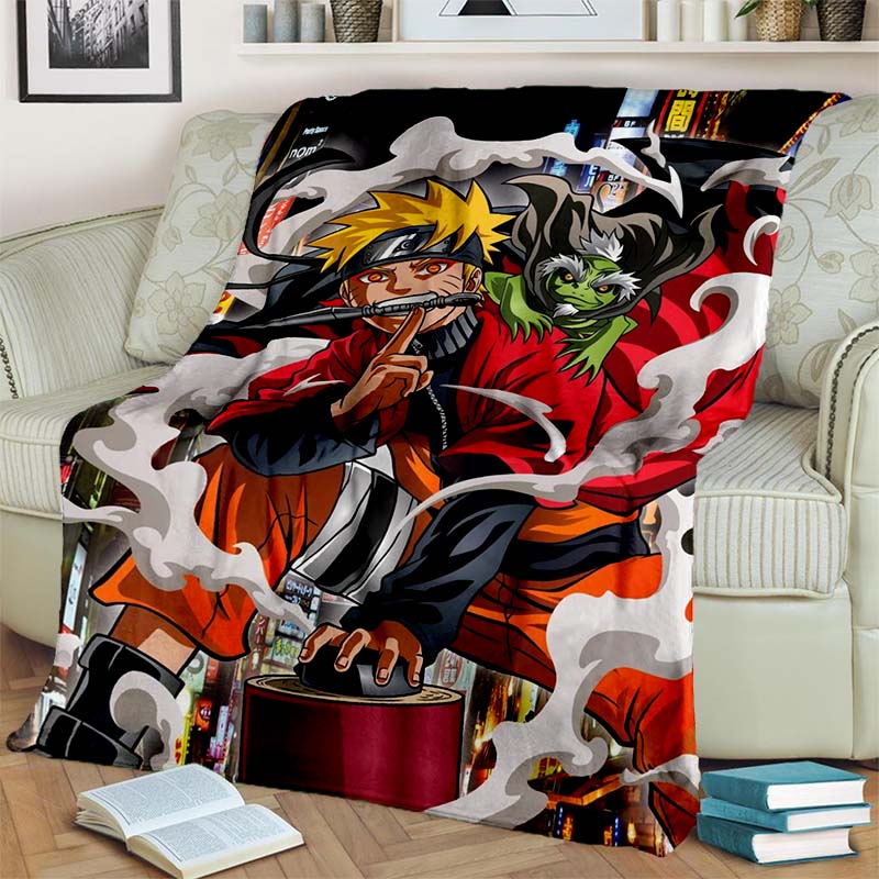 Naruto-Decke, klassische warme Decken für Zuhause, Schlafzimmer, Wohnzimmer, Liege, Couch, Sofa, Dekoration