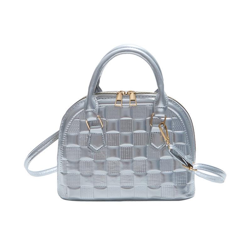 Trendy textured women's bag 2025 new crocodile pattern shell versatile shoulder underarm bag women's hand bag
