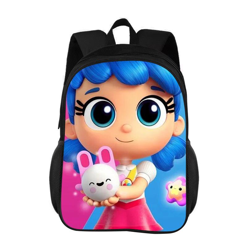 True and the Rainbow Kingdom Backpack Cartoon Print Student Cute Large Capacity Lightweight Shoulder Protection Backpack