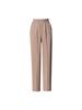 Spring & Autumn Casual Elastic Waist Pants for Middle-Aged Women - Solid Color, Comfortable, Leg-Lengthening Design