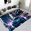 Off-Road SUV Adventure Printed Area Rug, Non-Slip Living Room Floor Mat Home Decor