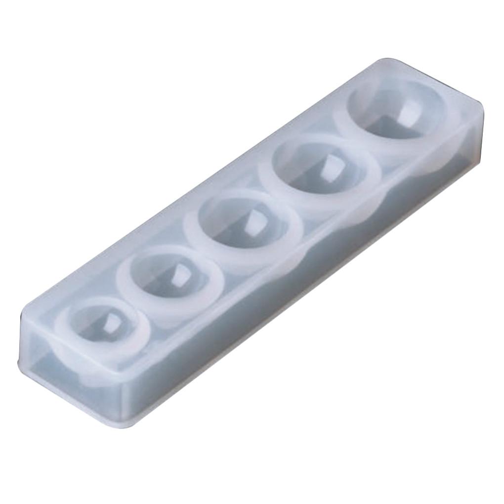 Round Silicone Jewelry Mold Earring Necklace Pendant Mould DIY Craft Tool Jewelry Making Mould