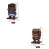 Brick Head Z Model Building Toy Desktop Creative Toy Ornament Building Blocks Set Educational Toy Boy'S Birthday Gift