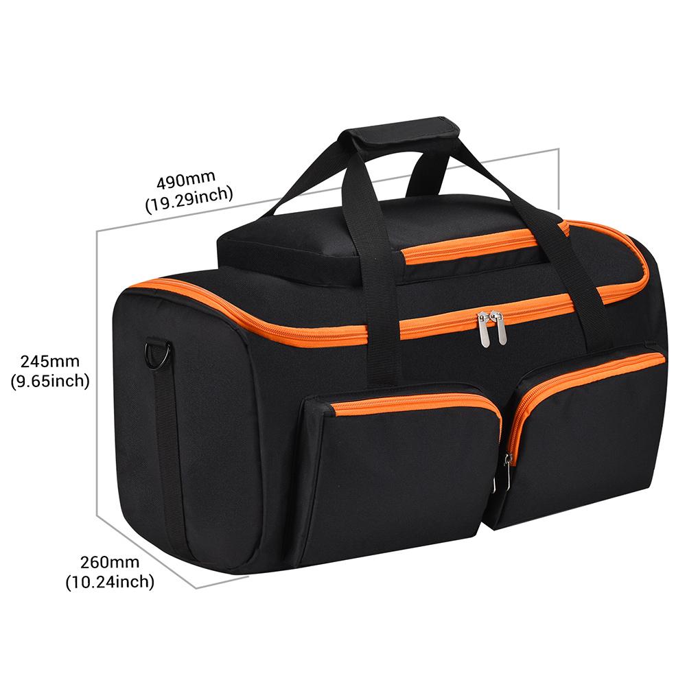 Outdoor Travel Case Large Capacity Speaker Carry Case Multi Pocket Portable Protective Case for JBL PartyBox On-The-Go Essential