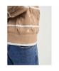 Binpolmen Cable Stripe Knit Beige