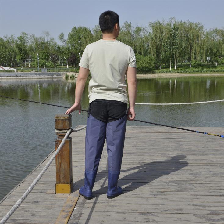 Red Poetry Thickened Fishing Waders / Pants for Catching Fish