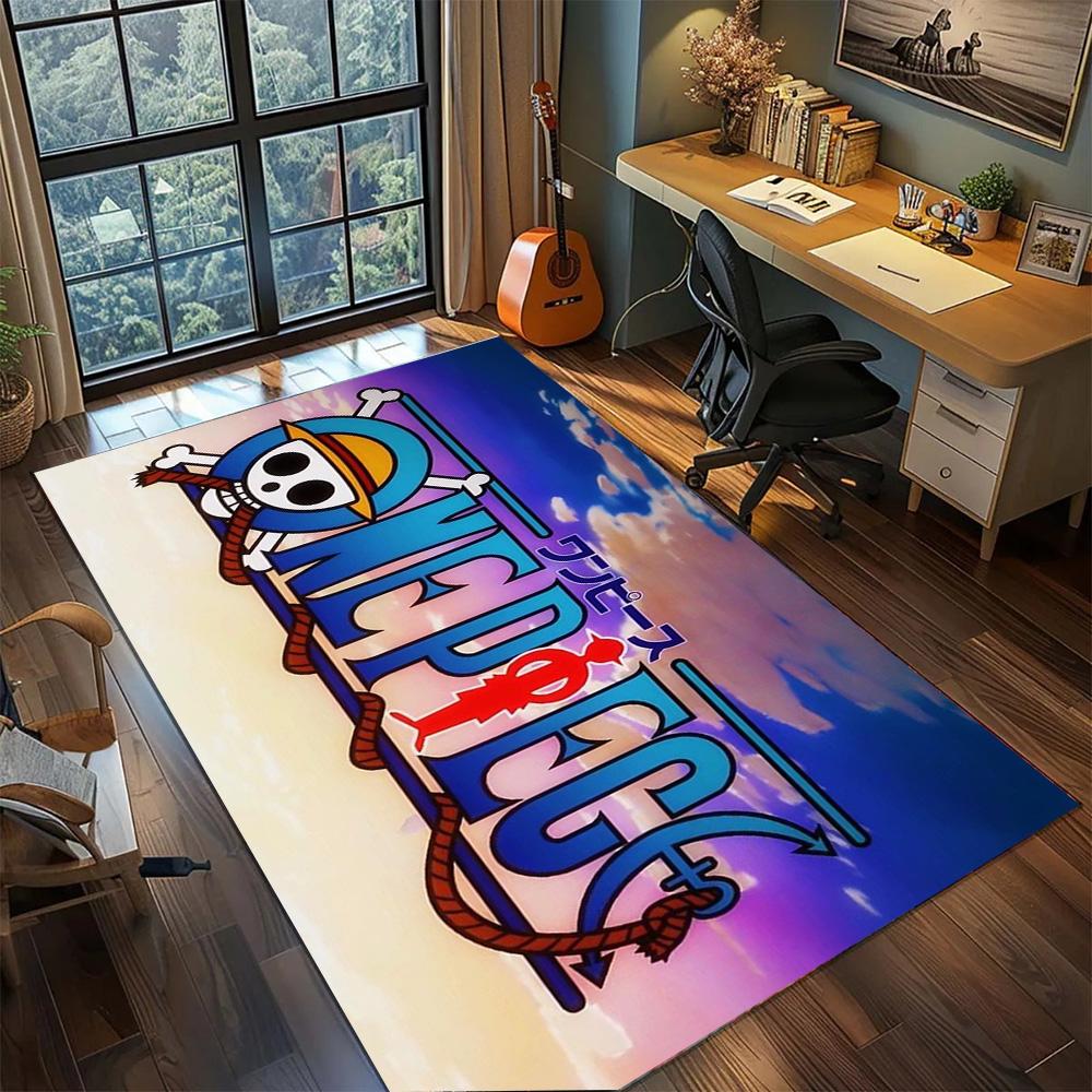 

Luffy Home Large Coverage Rug Carpet, Non Slip Washable Floor Mat Indoor Gamer Room Bedroom.-TING 60x90cm