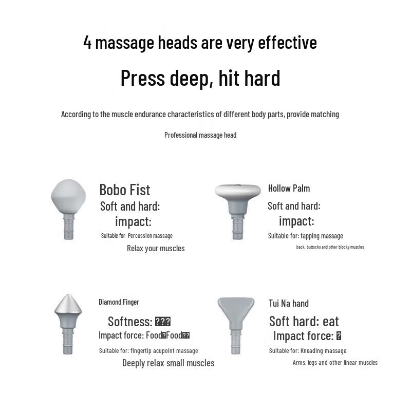 SKG F7 Heat Therapy Fascia Massage Gun CN Plug (adapter Included)