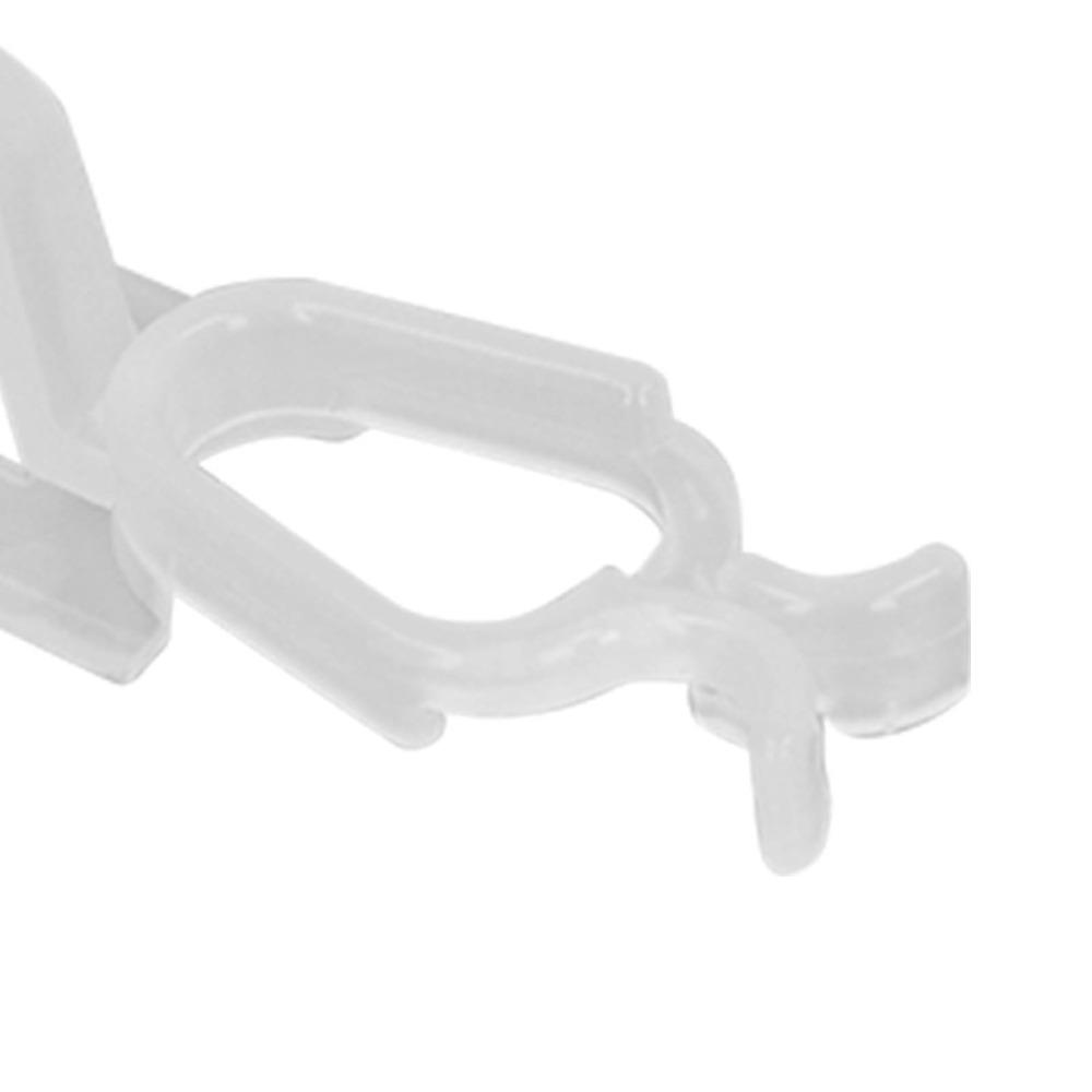 60Pcs 1.8 x 2 x 8.5cm Roof Christmas Light Clips Christmas Lights Gutter Clips  Shingle Application