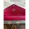 Used Louis Vuitton Monogram Marielouise Long Wallet Fuchsia