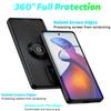 Armor Matte Case for Motorola Moto Edge 40 Neo Edge 30 Fusion Ultra Cover Ring Magnetic Holder Stand Business Full Protection