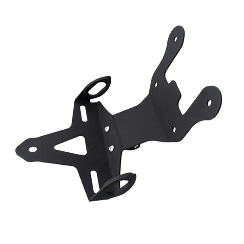 MAORANG Motorcycle License Plate Holder with Adjustable Angle and LED Light for Transalp XL750 2025, a Neat Tail License Plate Holder for Transalp XL7