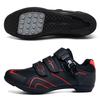 Men Women Hard-Soled Wide-Bottom Cycling Shoes with Locks for Mountain Bikes Road Bikes and Spin Bikes Ideal Casual Sports Shoes