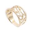 Ring Vergoldet 'Choreographie' golden - 11 mm
