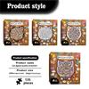 Wacocetoy Wooden Irregular Cat Jigsaw Puzzle - Educational Handmade Toy for Decompression