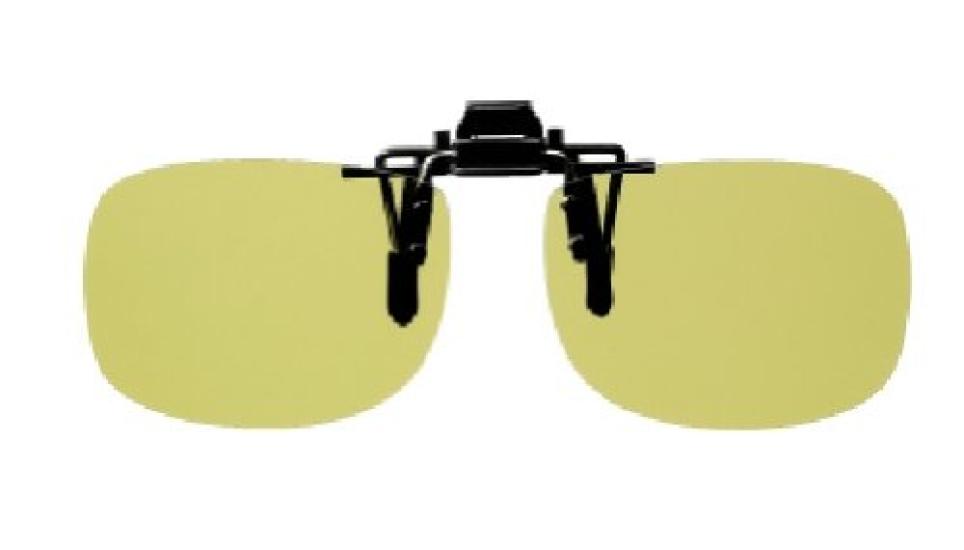 Daiwa Polarized Glasses for Fishing Sunglasses Clip, DQ-8021-S, Yellow,