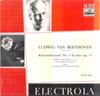 LP Record LUDWIG VAN BEETHOVEN  Klavierkonzert Nr. 5 Esdur Op. 73 WALP1051 Electrola 1951 Germany Classical Used