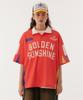 GOLDEN SUNSHINE Sunshine Artwork Jersey T-Shirts_Red