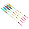 5PCS Multiple Color Balsa Wood Fishing Float Bobber Bite Indicator Angling Equipment(3+2g )