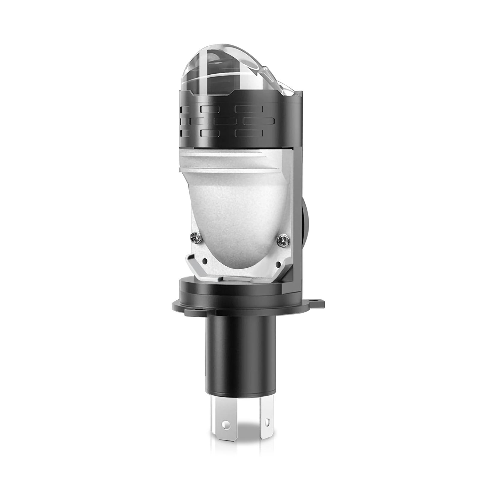 

2 шт. H4 светодиодные лампы для фар IP67 водонепроницаемые автомобильные светодиодные лампы для фар 6000K 160W 20000LM яркие светодиоды чёрный