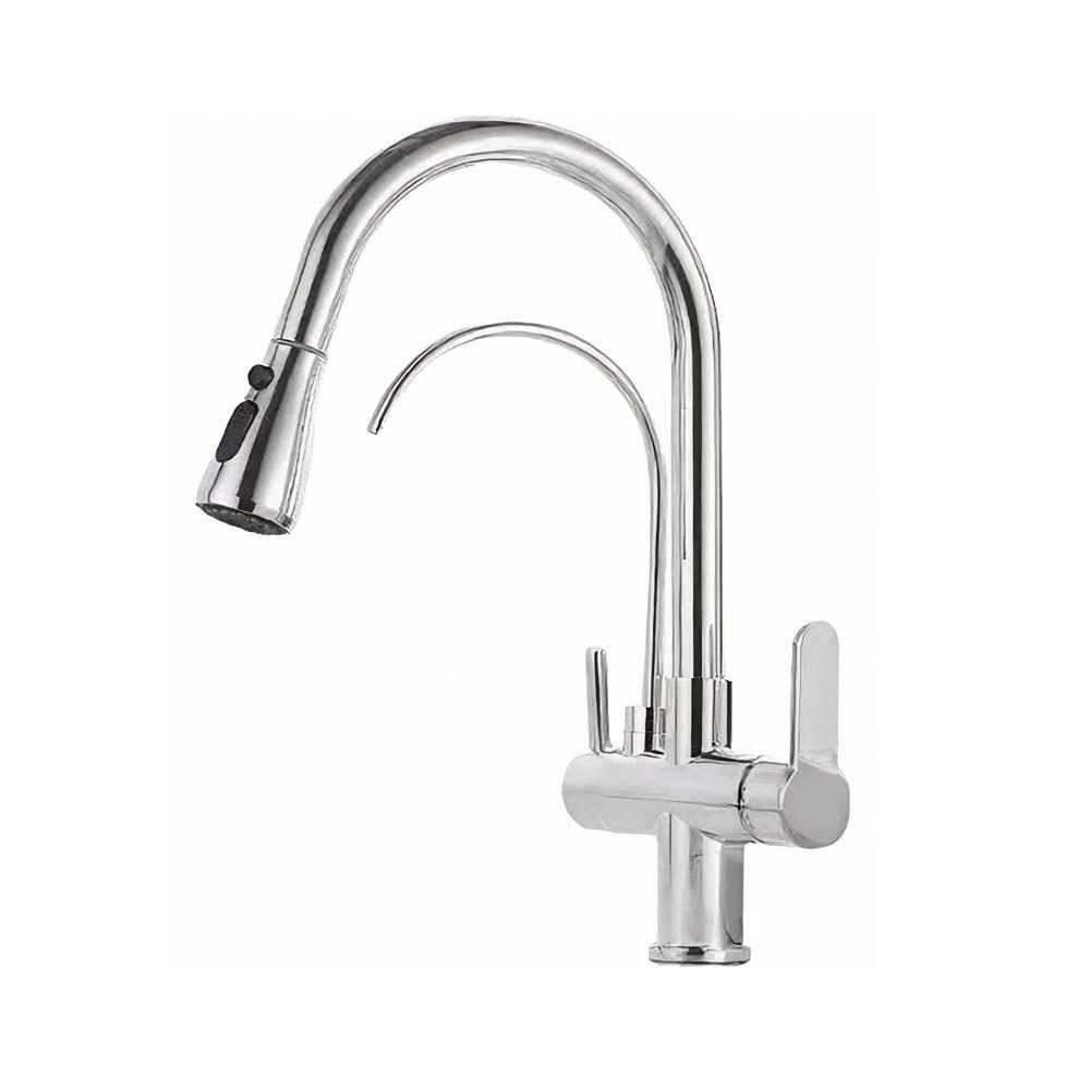 

Dual-Outlet Hot & Cold Water Purifier Faucet for Kitchen Sinks