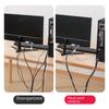 Tearable Velcro Cable Organizer Bundle - 5M: Desktop Wire Management & Fixing Tie