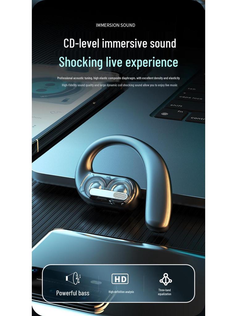 New LX9 Bluetooth Earbuds: In-Ear, Clip-On, Dual Speaker Stereo with External Sound