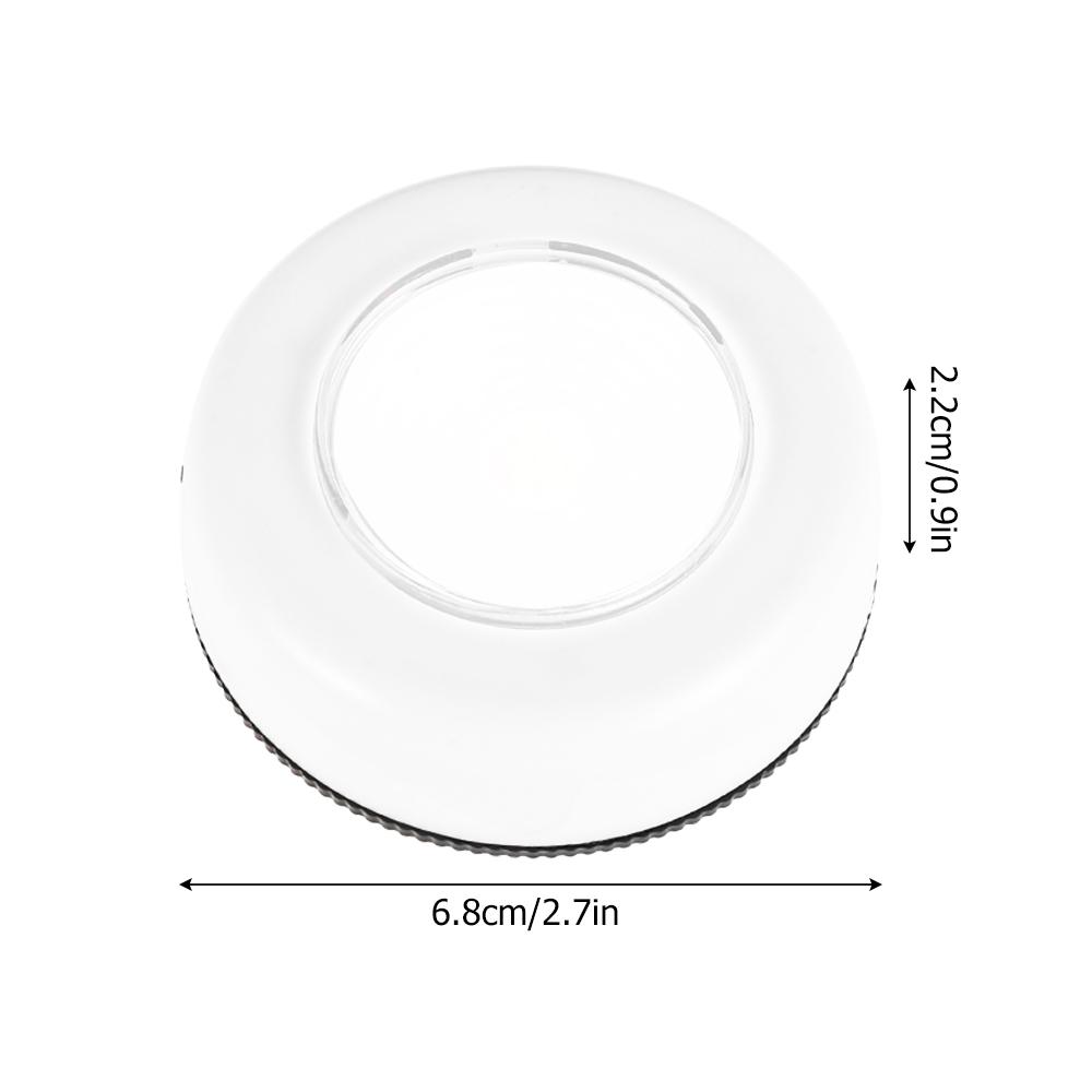 7Pcs LED Battery-Powered Night Light Stick Tap Touch Lamp LED Stick-on Push Light Cordless Touch Light LED Light for Closets