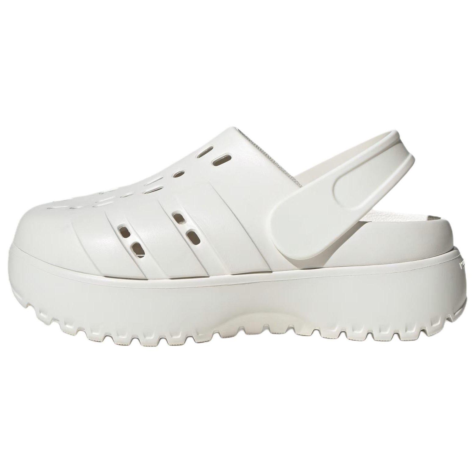 Adidas Wmns Adilette Platform Clog `Cream