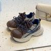 2025 Autumn New Mesh Dad Shoes Versatile Thick Sole Heightening Mesh Fashion Casual Shoes Women's Lightweight Trend Shoes