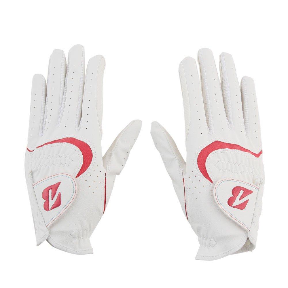 

BRIDGESTONE Golf Gloves TOUR B GRIPLADY GLG79J Both Hands 19 Golf Gloves Golf Gloves Women s White/Pink