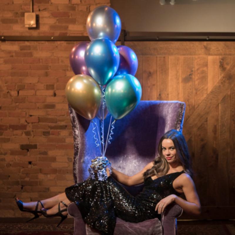 5PCS 12inch Glossy Metal Pearl Latex Balloons Thick Chrome Metallic Inflatable Air Balloon