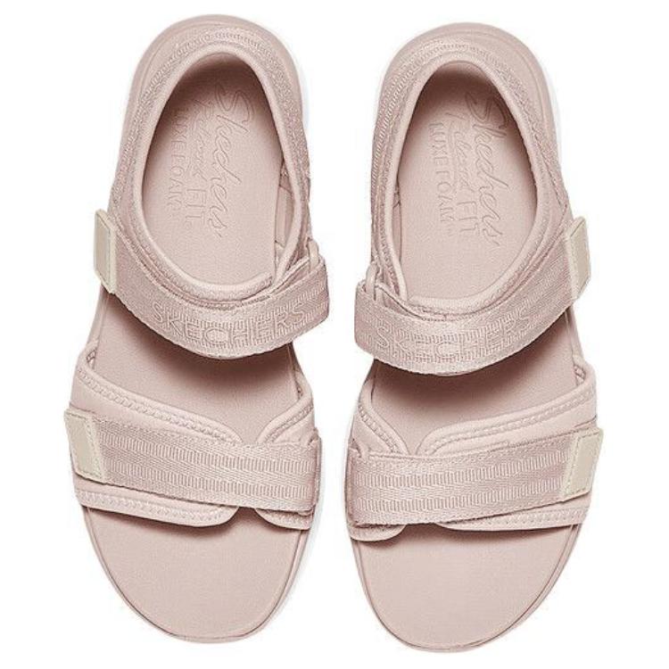 Skechers Modern Comfort Sandals Comfortable Versatile One Strap Sandals Women Sandals Nude-Pink 119823-BLSH
