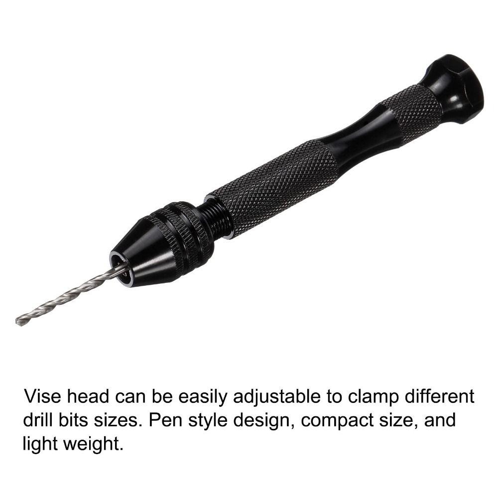 Micro Twist Hole Maker 0.6-3mm Micro Drill Bits Mini Hand Drill Rotary Tool  Woodworking Model