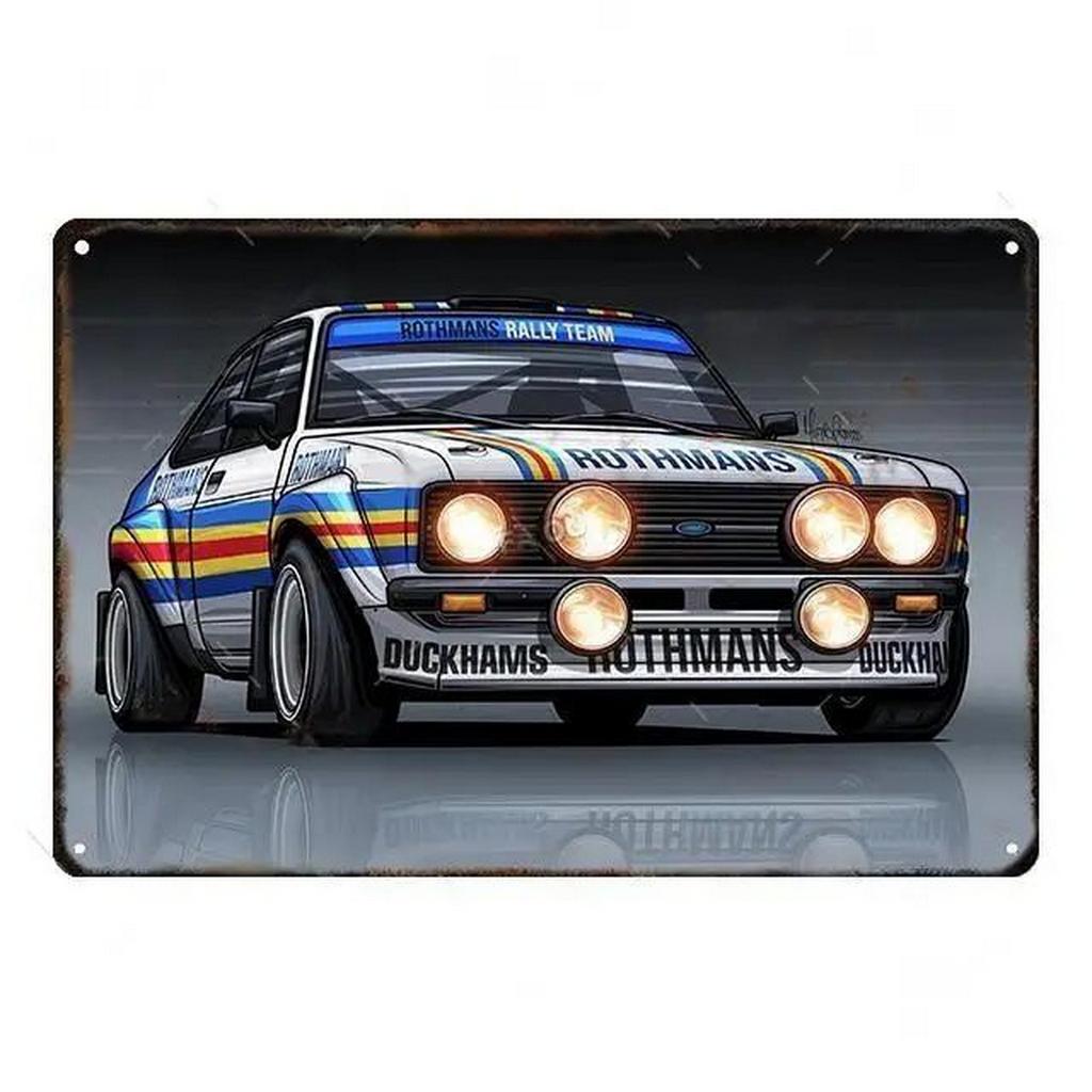 Plaque Metal Tin Signs Off Road Cars Wall Decoration Vintage Art Posters Iron Painting for Man Cave Home Cafe Garage Club Bar