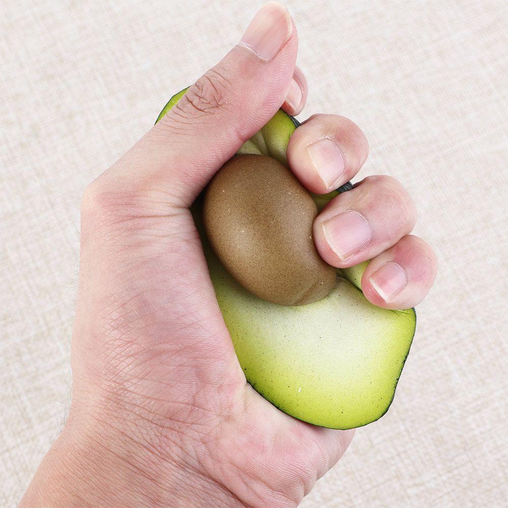 Lightweight Pranks Supplies Fake Fruit Lifelike Plastic Photography Props Table Decoration Party Ornaments Artificial Avocado