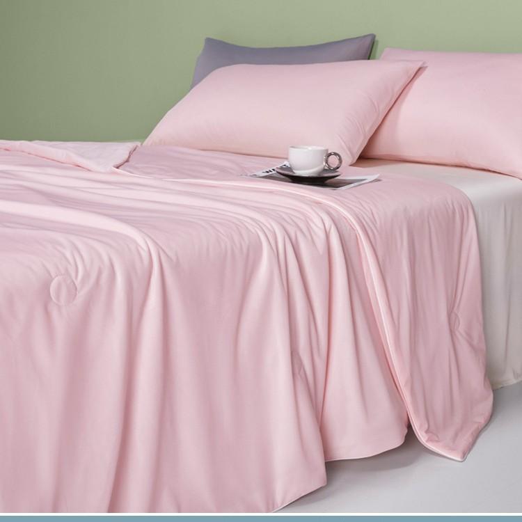 Cool Ice Silk Towel Quilt Summer Thin Office Solid Color Sofa Blanket Color Combination Summer Cool Air Conditioning Cover Quilt