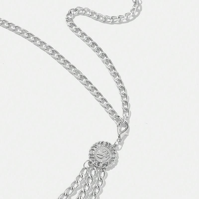 Simple and Versatile Casual Belt for Women Multi-layer Light Trousers Chain for Women Metal Waist Chain