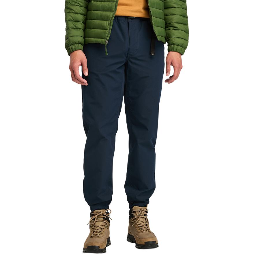 Timberland Einfarbig Outdoor Sport Elastischer Kordelzug Bündchen Freizeit Hose Herren Hosen Tief-Saphirblau A6Y7P-433